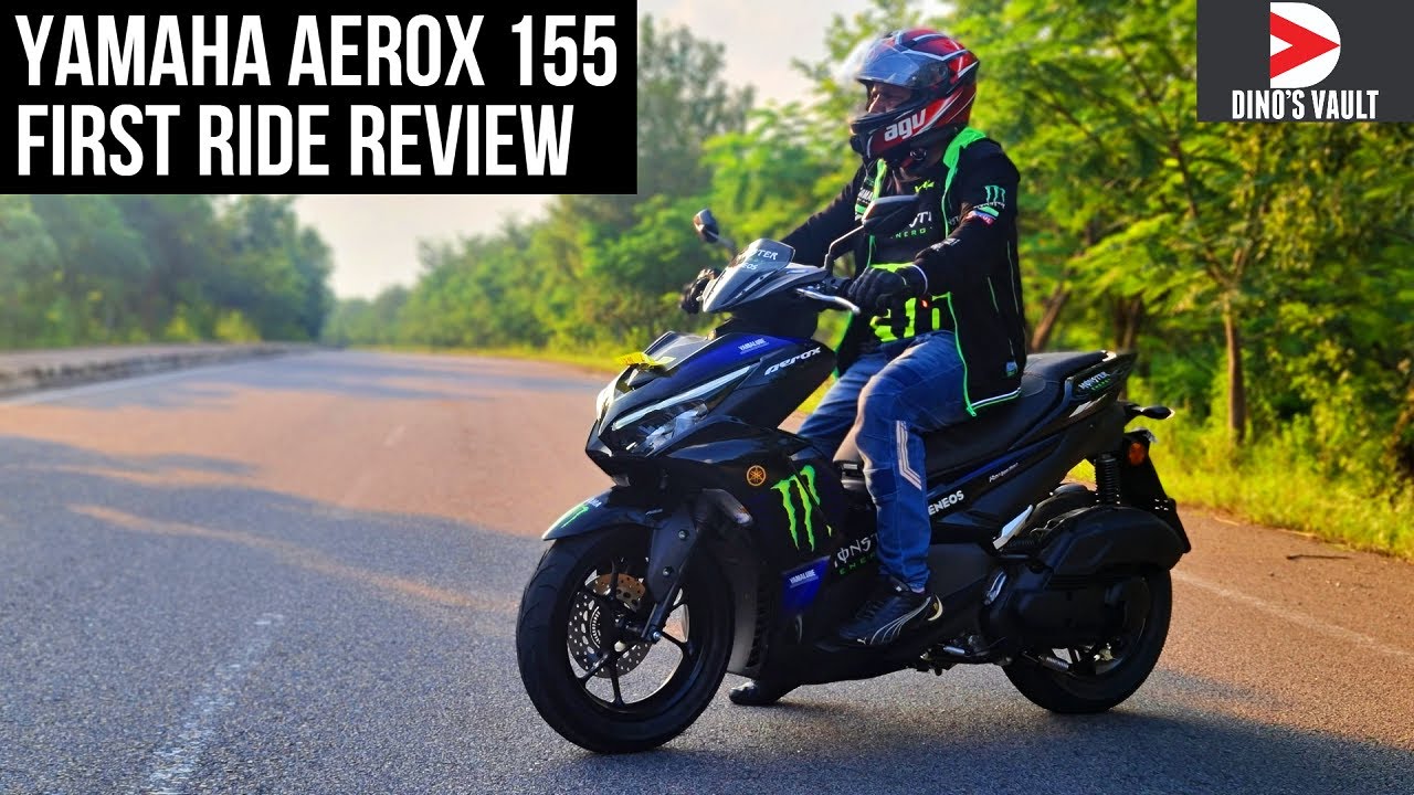 Yamaha Aerox 155 First Ride Review The Ultimate Maxi-Sports Scooter